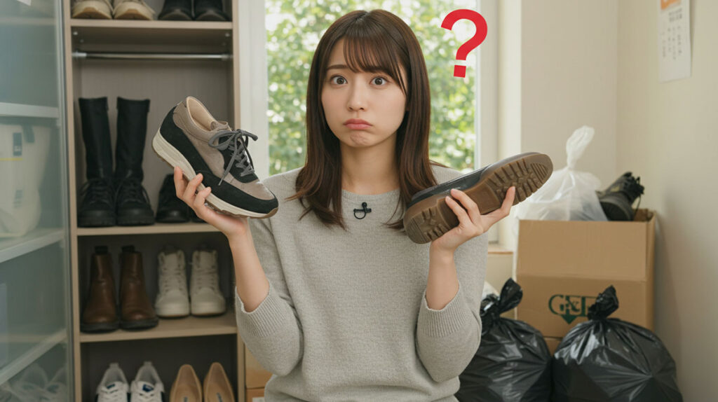 靴は何ごみ？正しい捨て方ともったいない気持ちを解消する処分方法