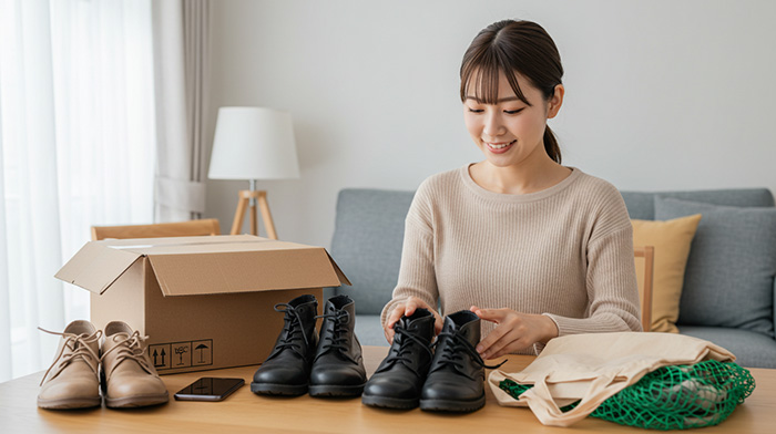 「もったいない」を解消！靴を手放す7つの方法