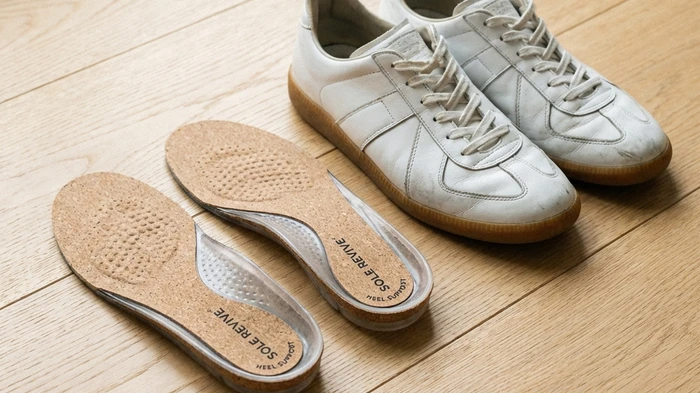 ヒールアップインソール(ヒールカップ)の例