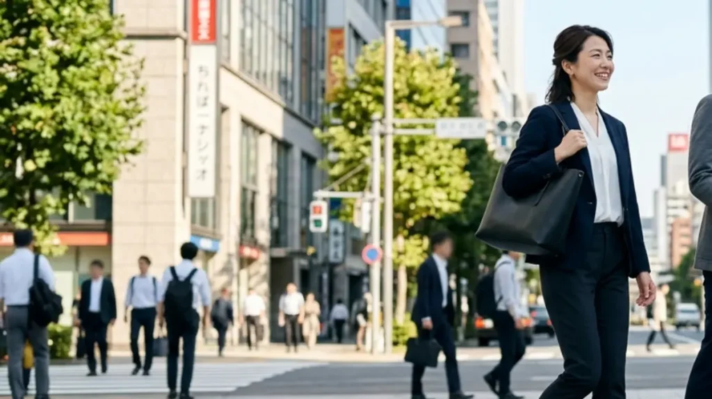 スニーカー通勤で失敗しない選び方｜きれいめに見せるコツとコーデ例